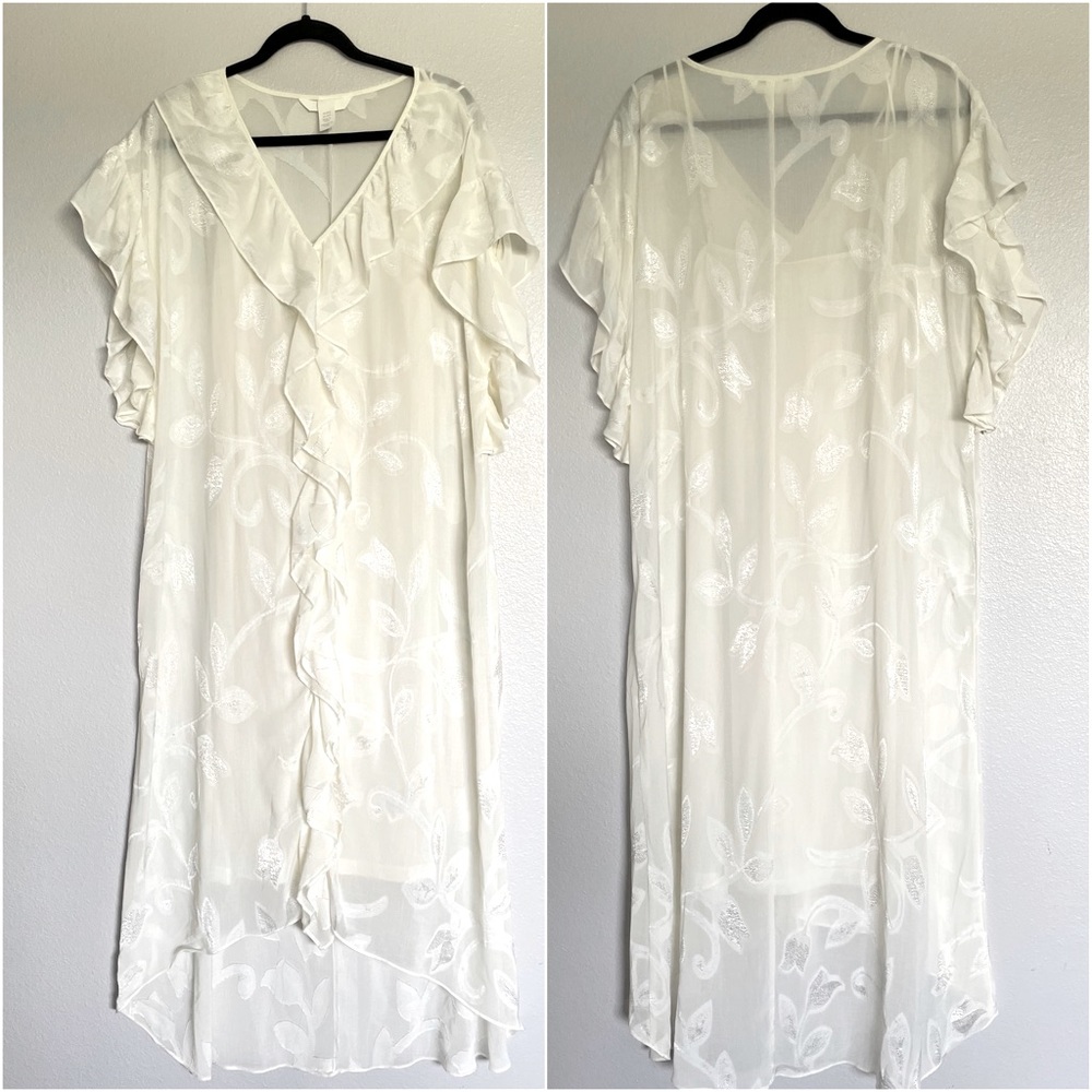 H&M - Loose Ruffle Sleeve Dress